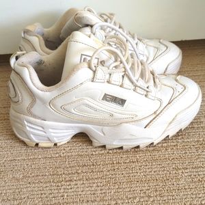 White US size 6 Fila